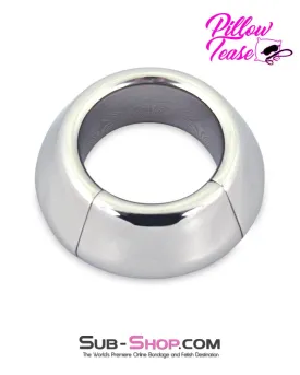 0477M      Half Pound Steel Weighted Cone Magnetic Precision Metal Cock Ring