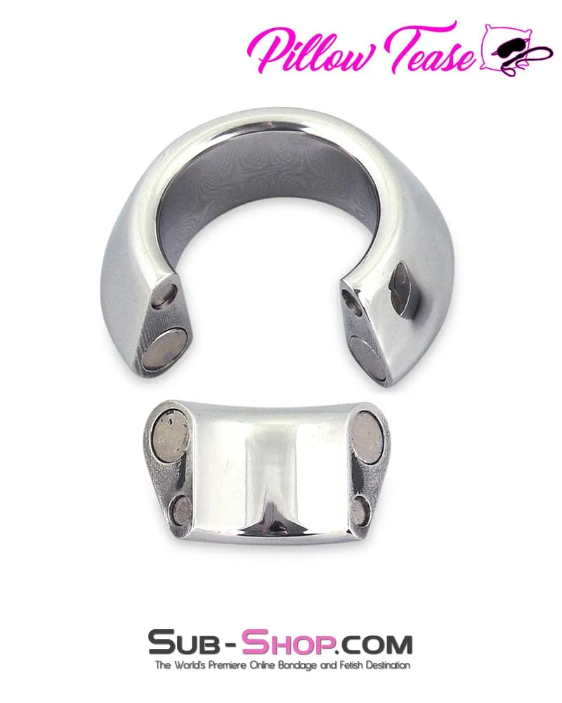 0477M      Half Pound Steel Weighted Cone Magnetic Precision Metal Cock Ring