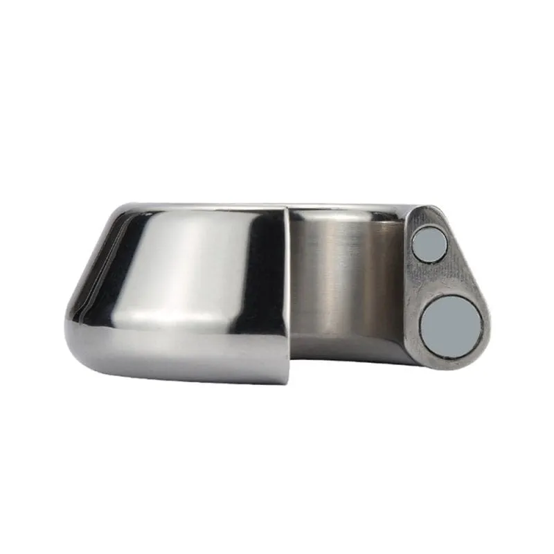 0477M      Half Pound Steel Weighted Cone Magnetic Precision Metal Cock Ring