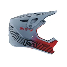 100% Status Helmet Caltec / Grey M