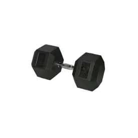 35kg Hex Rubber Coated Dumbbell