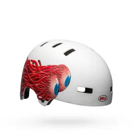 Bell Local BMX Helmet - Matt White Eyes