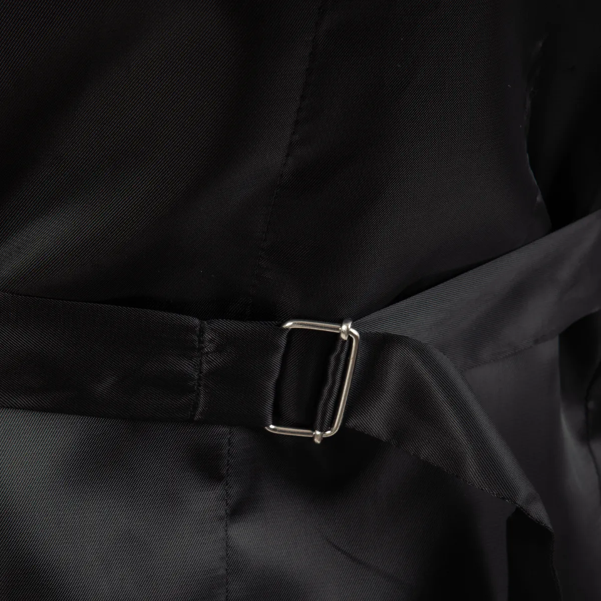 Cambridge slim fit taurus mens vest in black