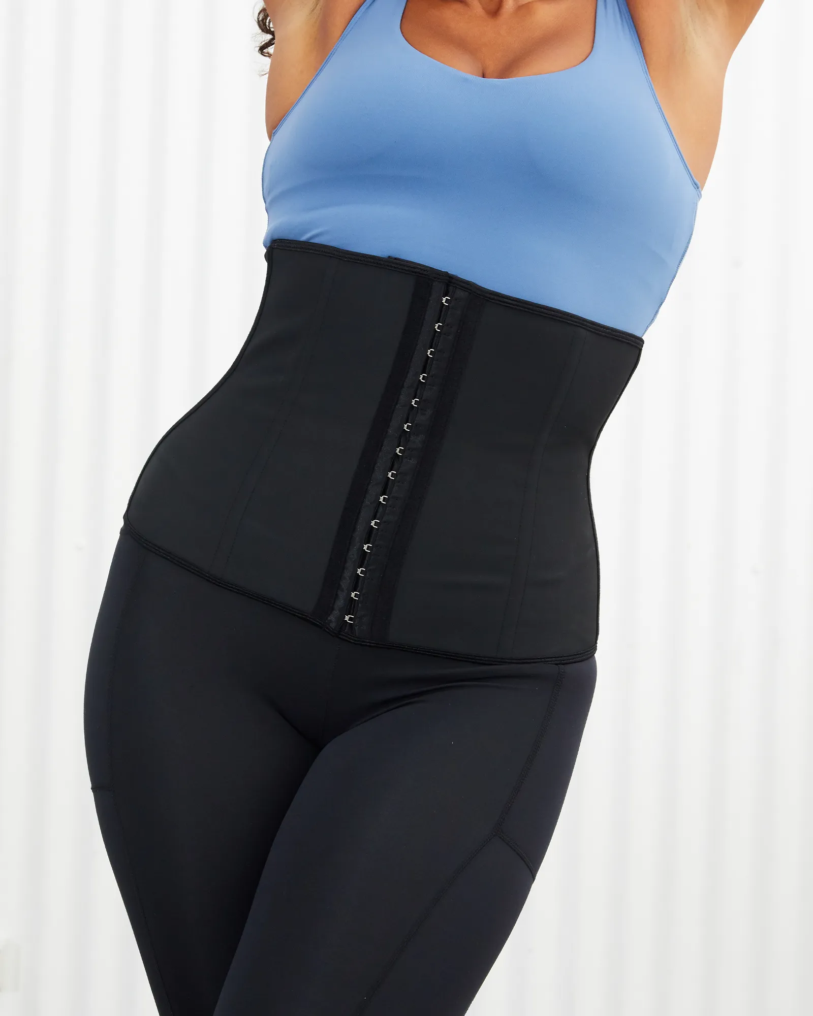 Core Trainer 9 Flexi Steel Boned Aggressive Black