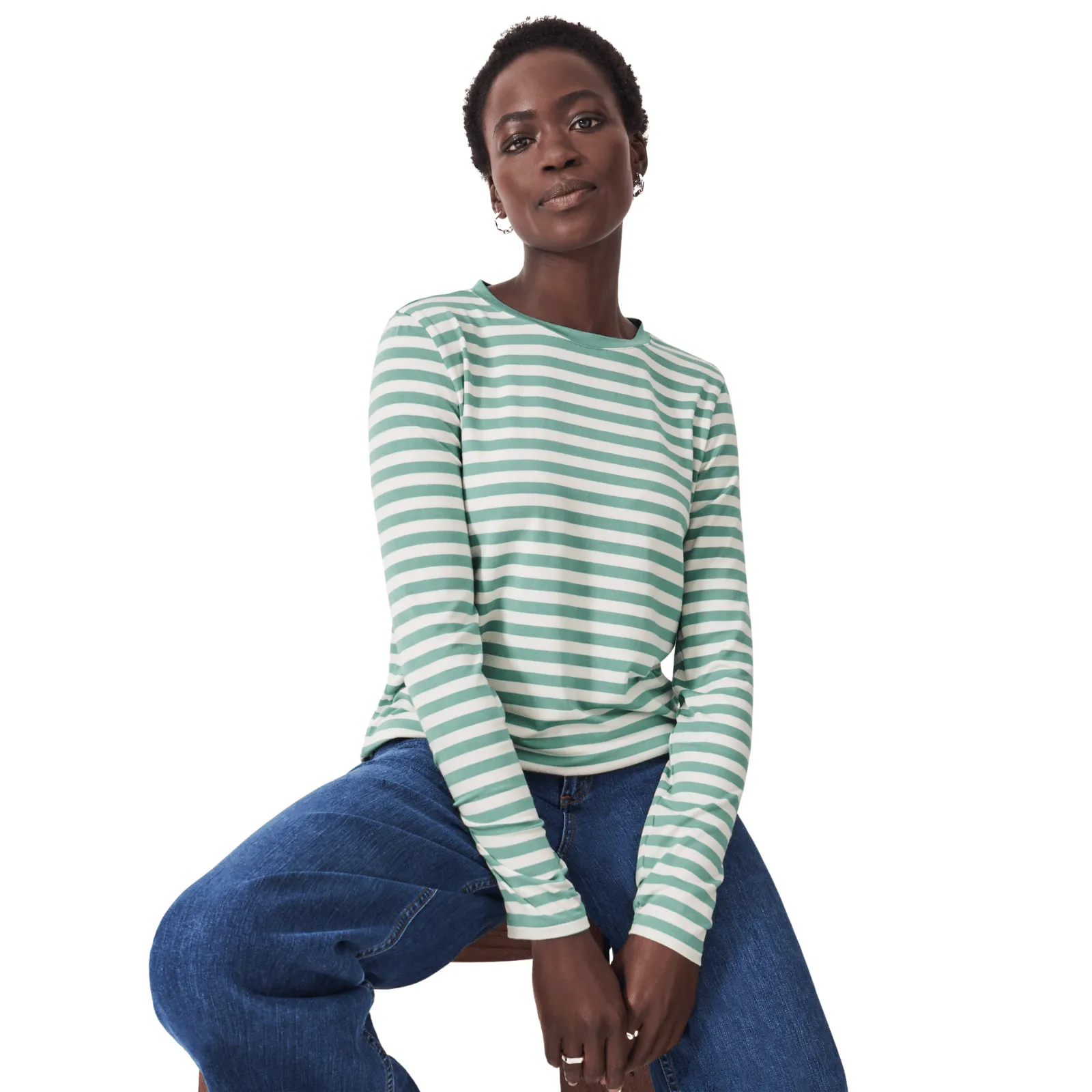 Crew Clothing Womens Modal Blend Super Soft Crew Neck T-Shirt