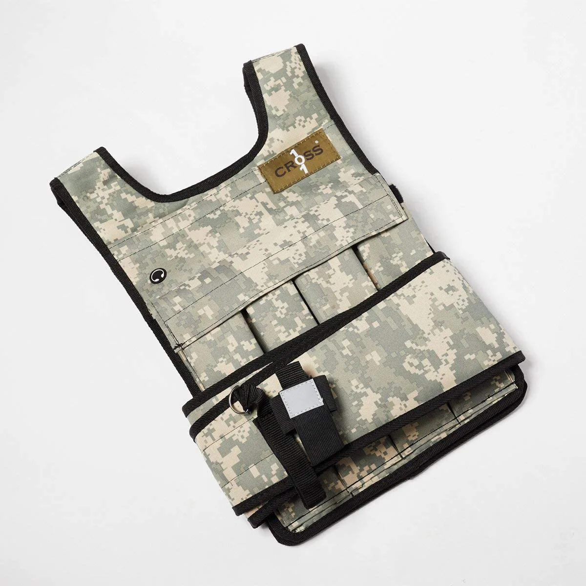 CROSS101 Weighted Vest 20lbs - 80lbs with Shoulder Pads Option