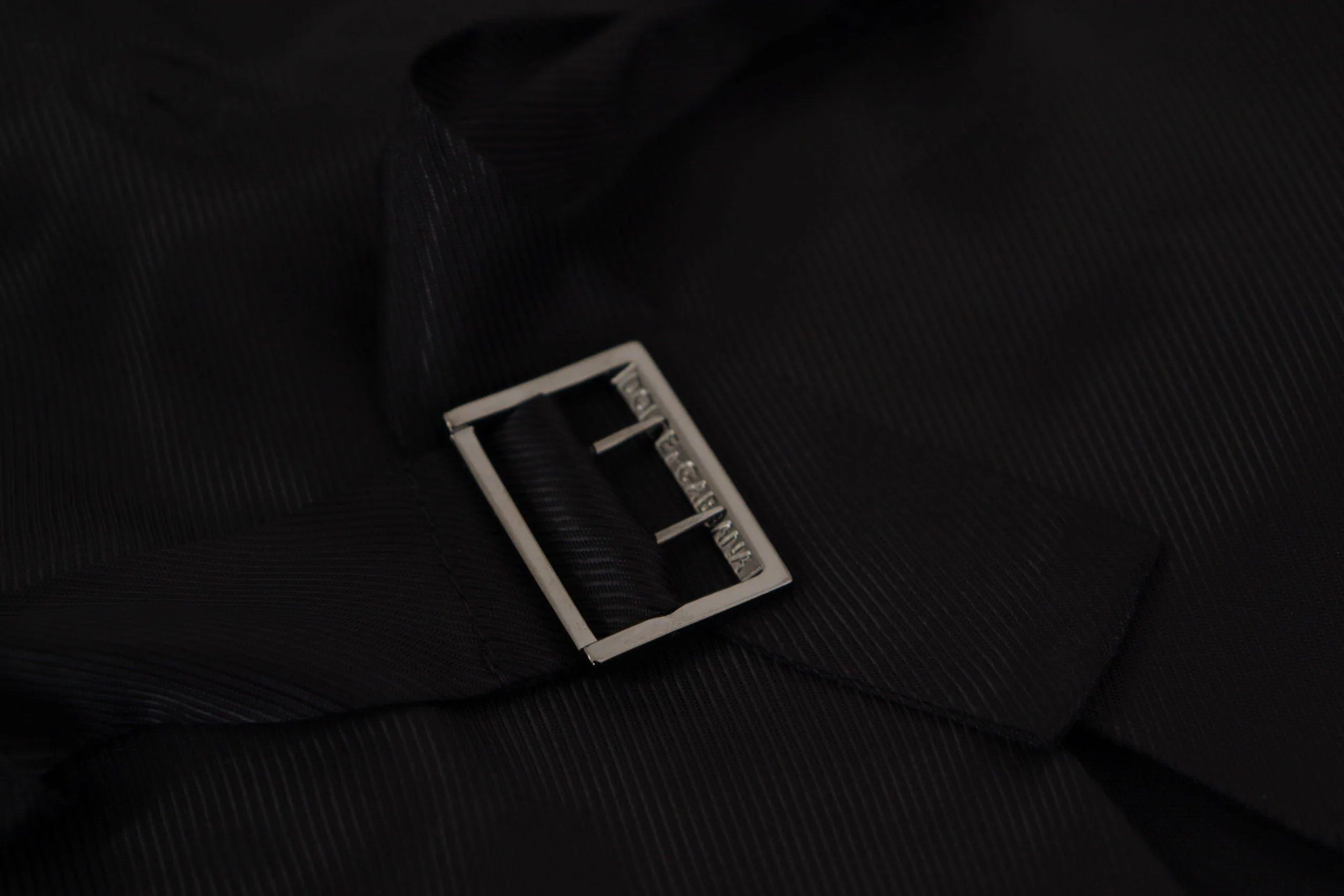 Dolce & Gabbana Black Jacket Vest 2 Piece MARTINI Blazer