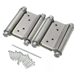Double Action Stainless Steel Spring Hinge 4" | Model : HG-DA-SS4