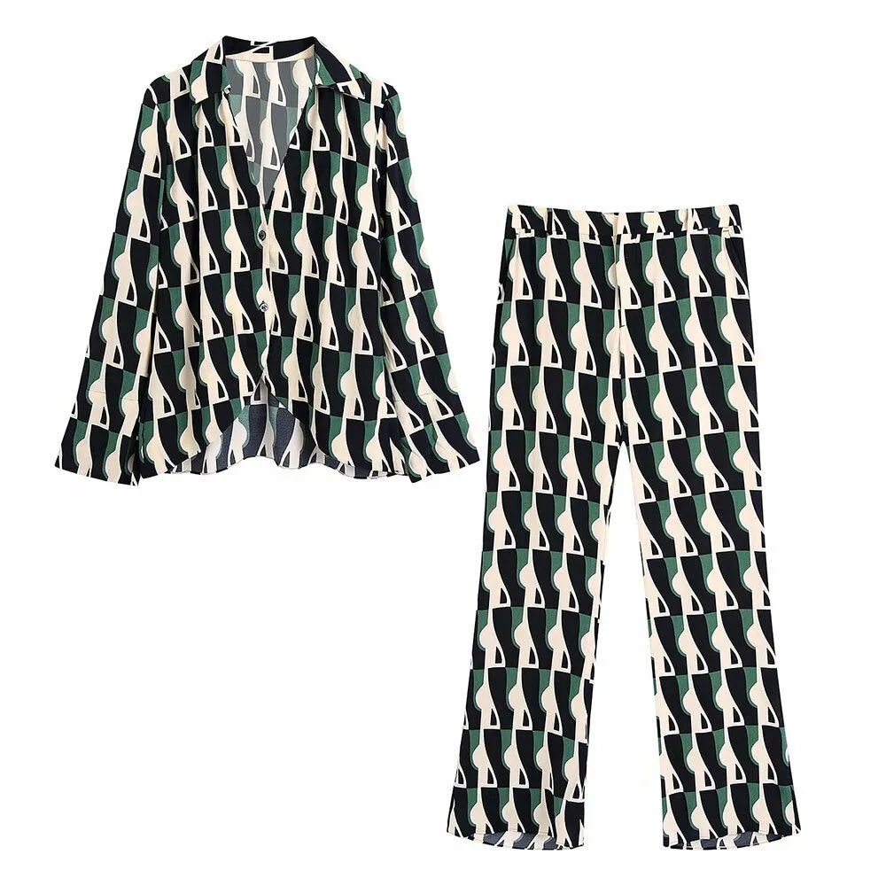 Evy Printed Coord Set