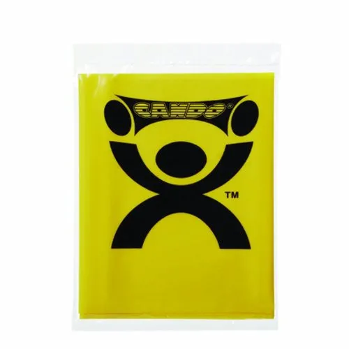 Exercise Resistance Band 5 Inch X 4 Foot X-Light, Yellow, 1 Each By Fabrication Enterprises