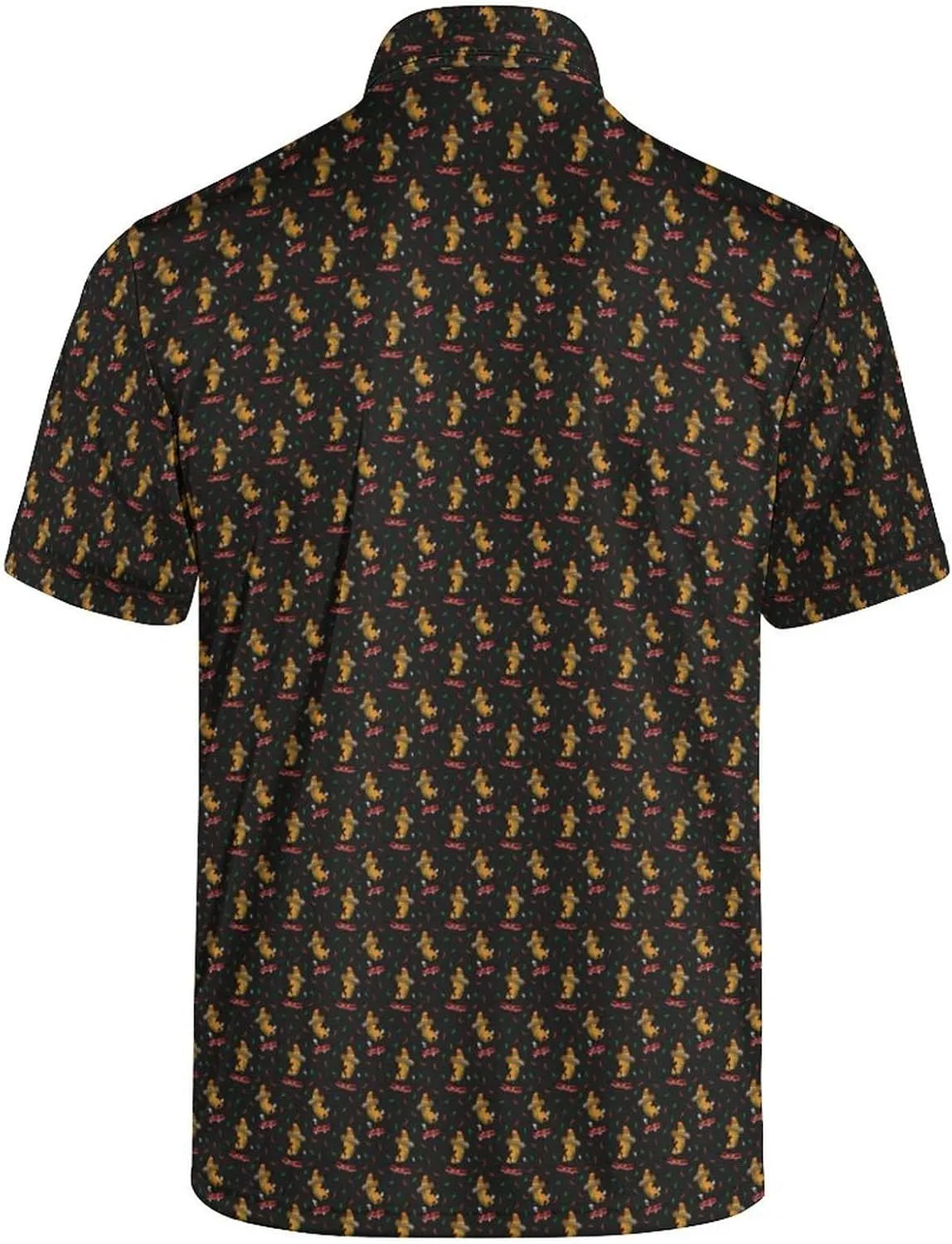 Golf Shirts for Men Funny Golf Polo Shirts Short Sleeve Polo Shirts Moisture Wicking Performance Golf Outfits