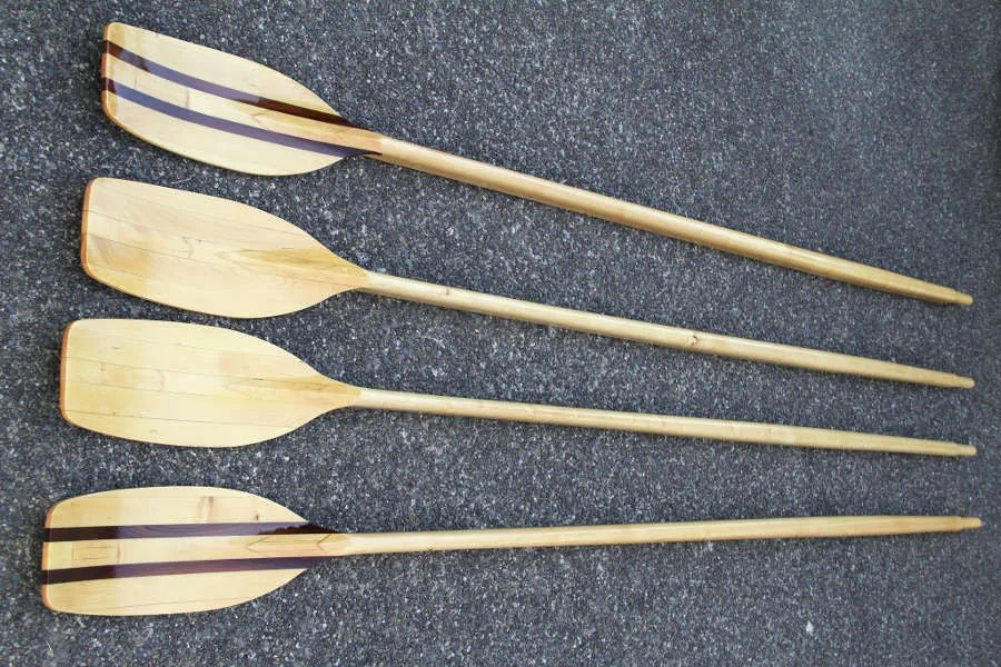 Hollow-Shaft Wooden Sculling Oar Plans