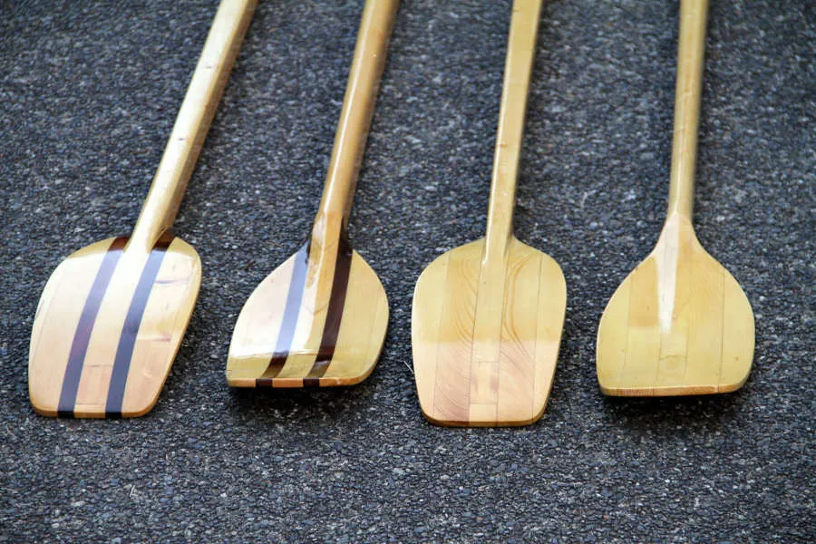 Hollow-Shaft Wooden Sculling Oar Plans
