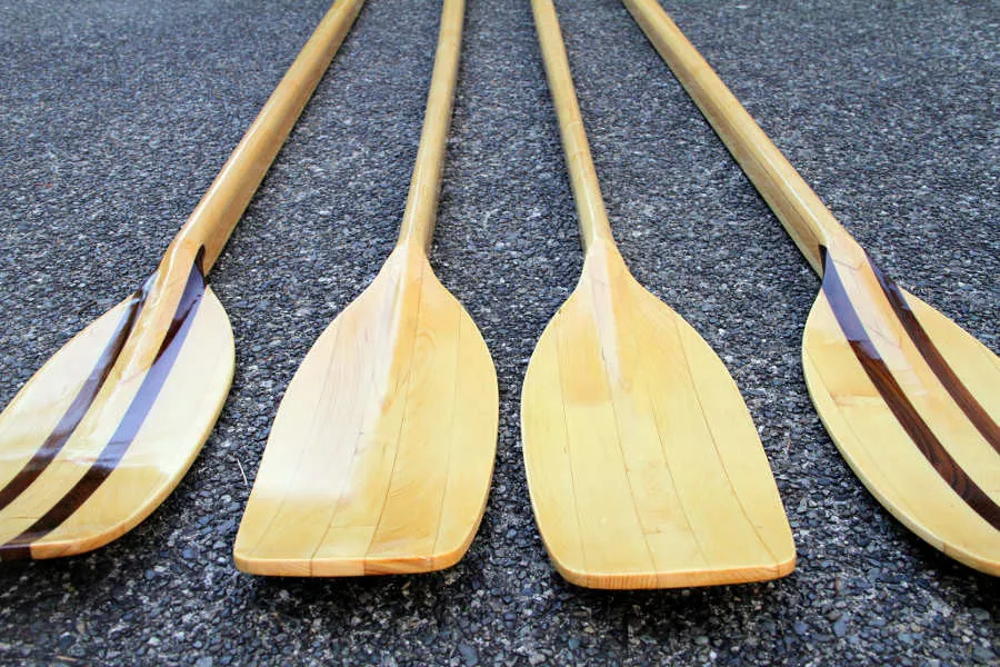 Hollow-Shaft Wooden Sculling Oar Plans