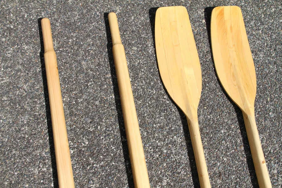 Hollow-Shaft Wooden Sculling Oar Plans