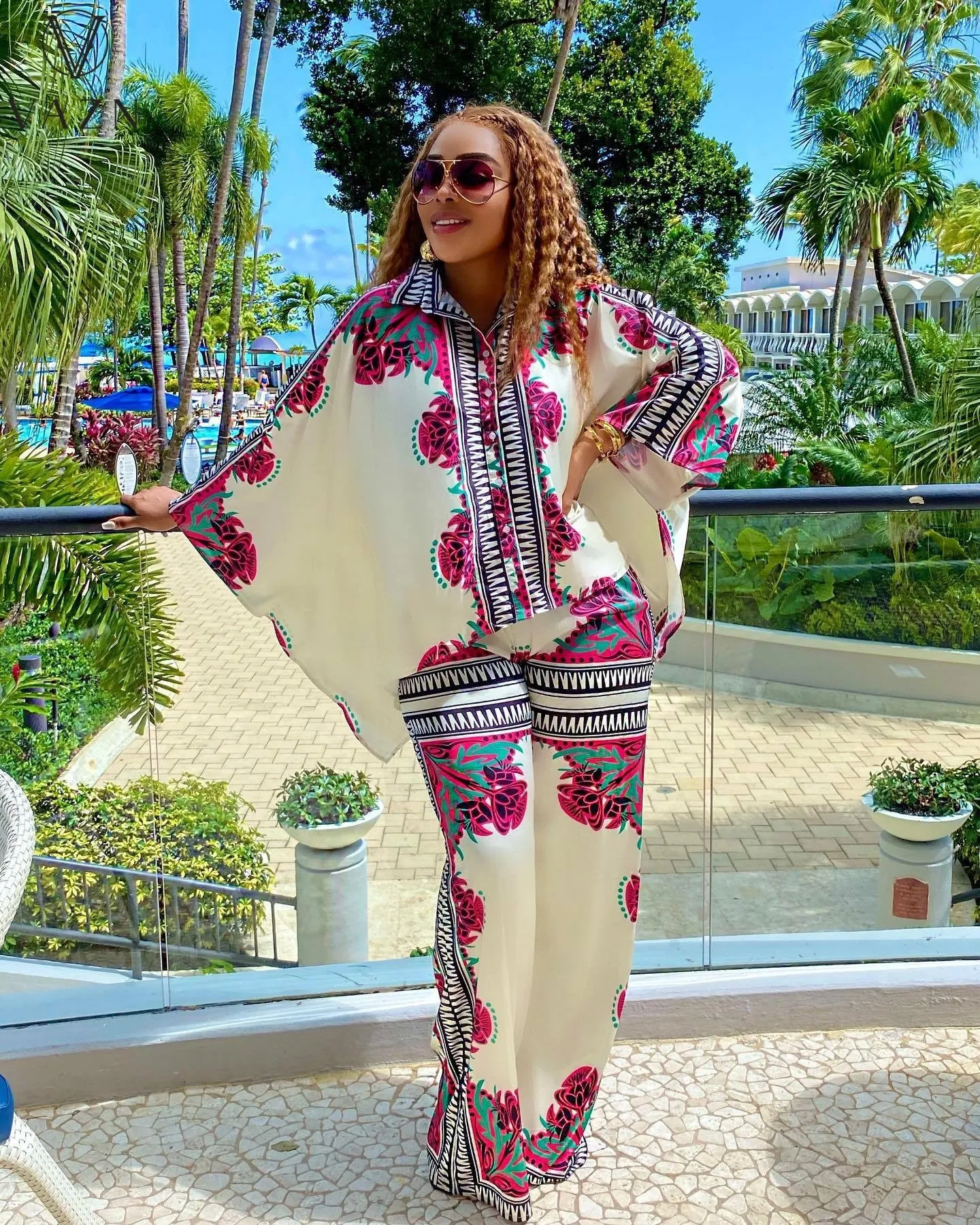 Ian Printed Coord Set