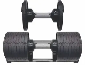 IronGear - Adjustable Dumbbells - 10 lbs to 90 lbs