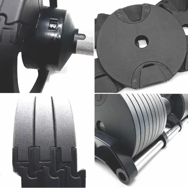 IronGear - Adjustable Dumbbells - 10 lbs to 90 lbs