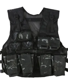 Kombat UK Kids Assault Vest - BTP Black