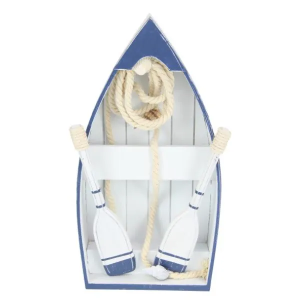 MDF Boat with Oars - 33cm