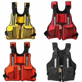 Multi-pocket Adjustable Adult Fishing Vest