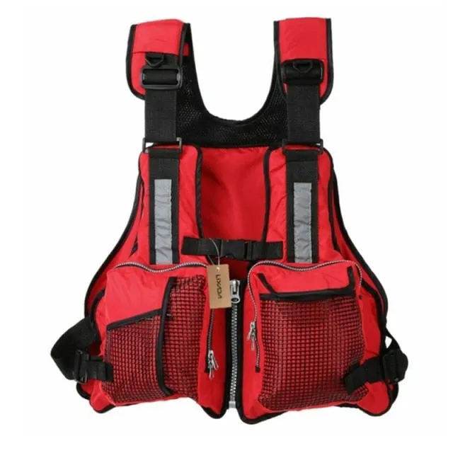 Multi-pocket Adjustable Adult Fishing Vest