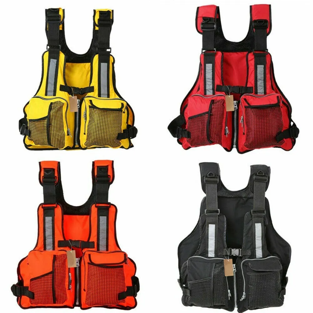 Multi-pocket Adjustable Adult Fishing Vest