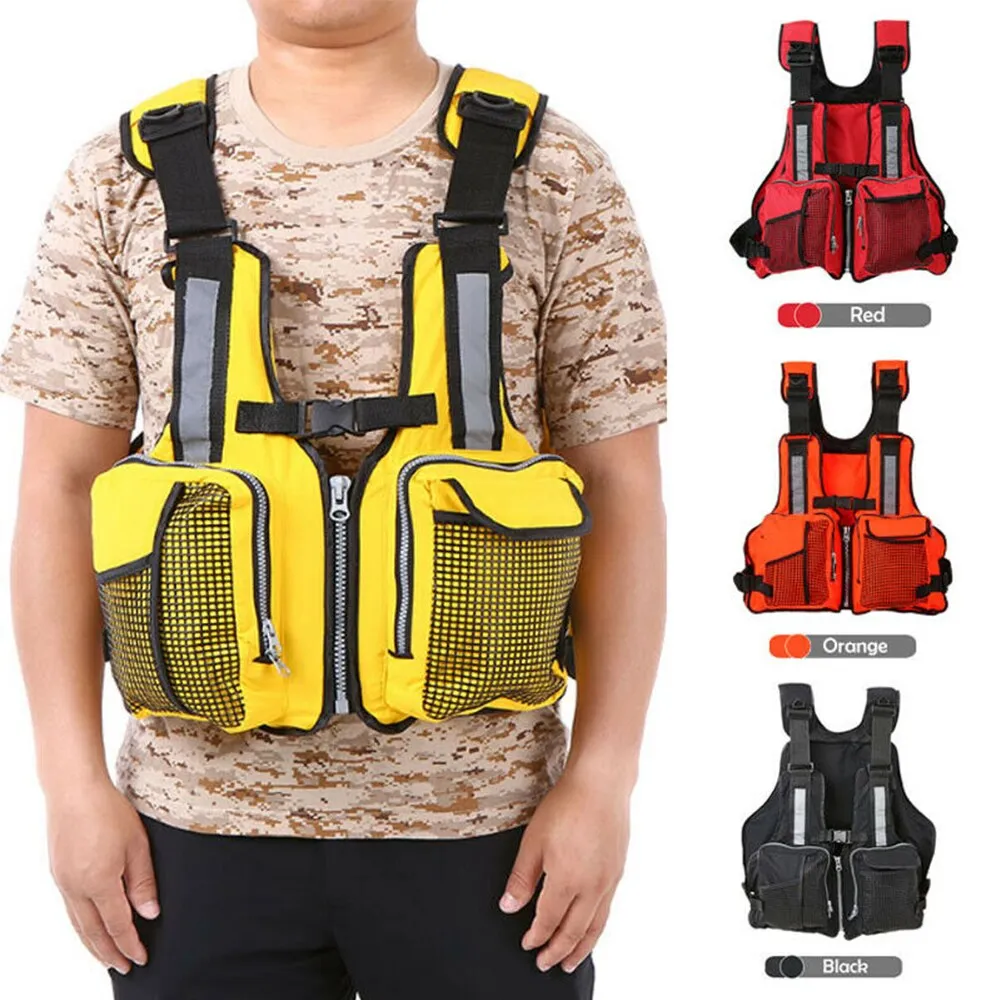 Multi-pocket Adjustable Adult Fishing Vest