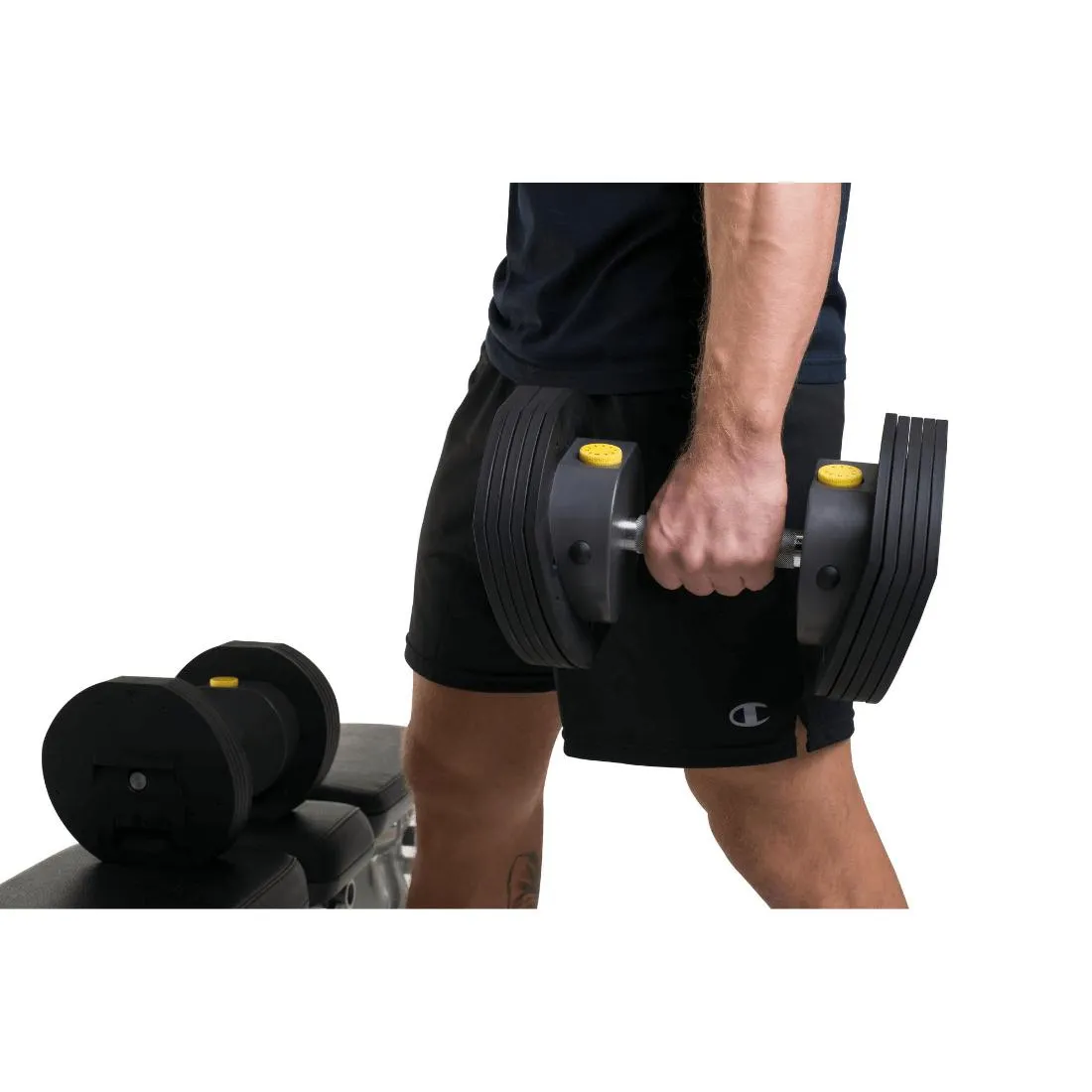 MX Select Adjustable Dumbbells MX55 with Stand