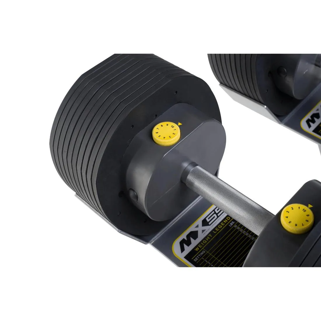 MX Select Adjustable Dumbbells MX55 with Stand