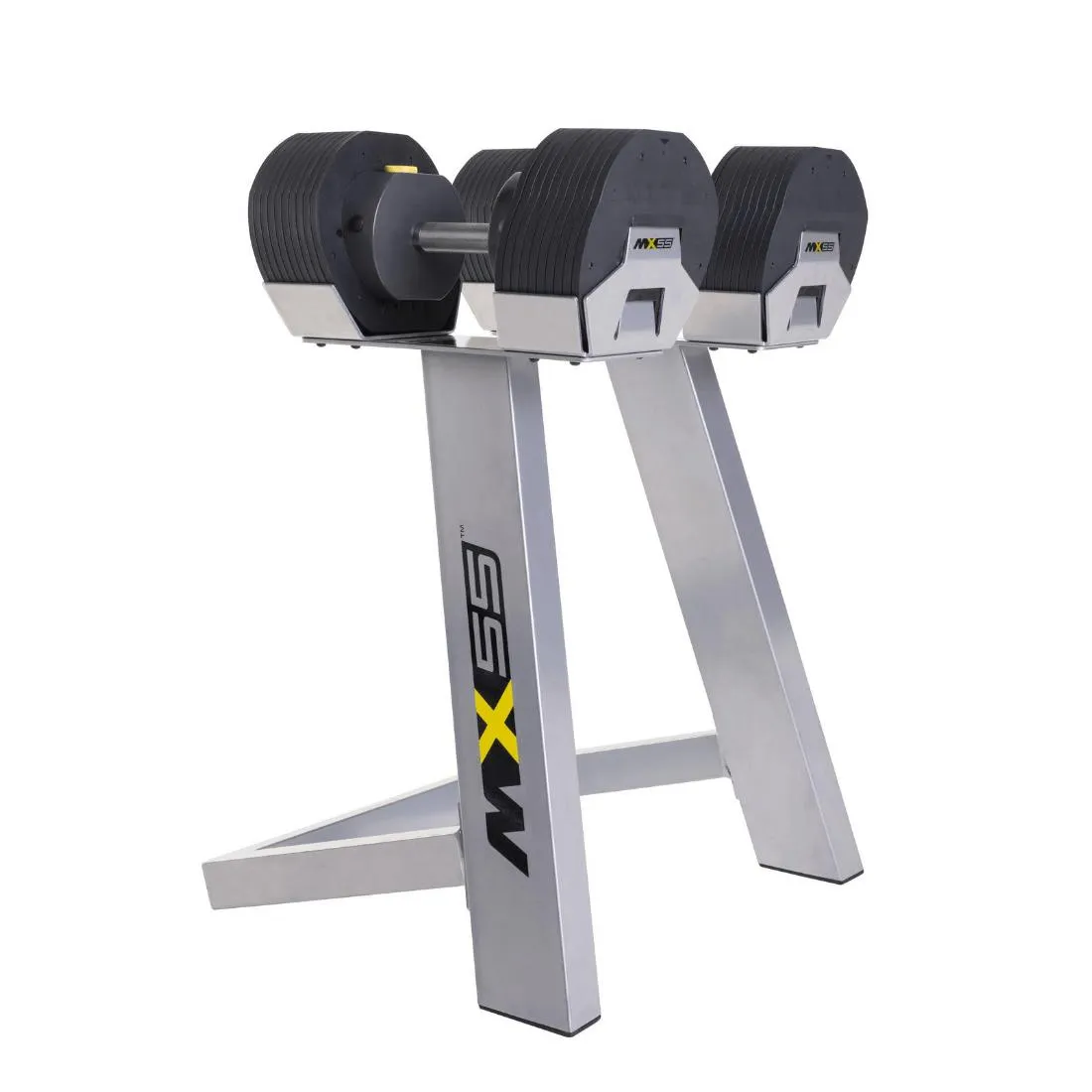 MX Select Adjustable Dumbbells MX55 with Stand