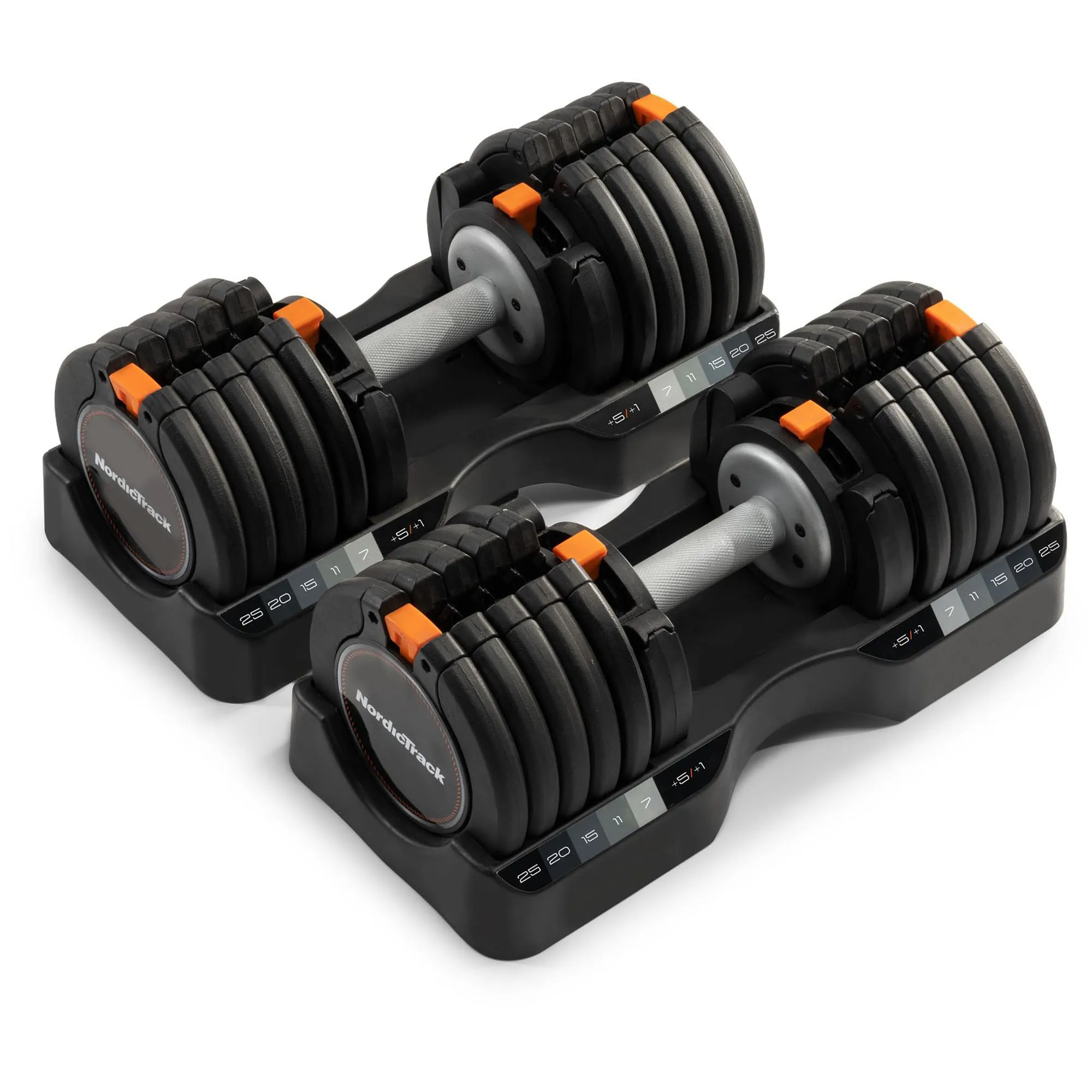 NordicTrack 25kg Select A Weight Adjustable Dumbbell Set