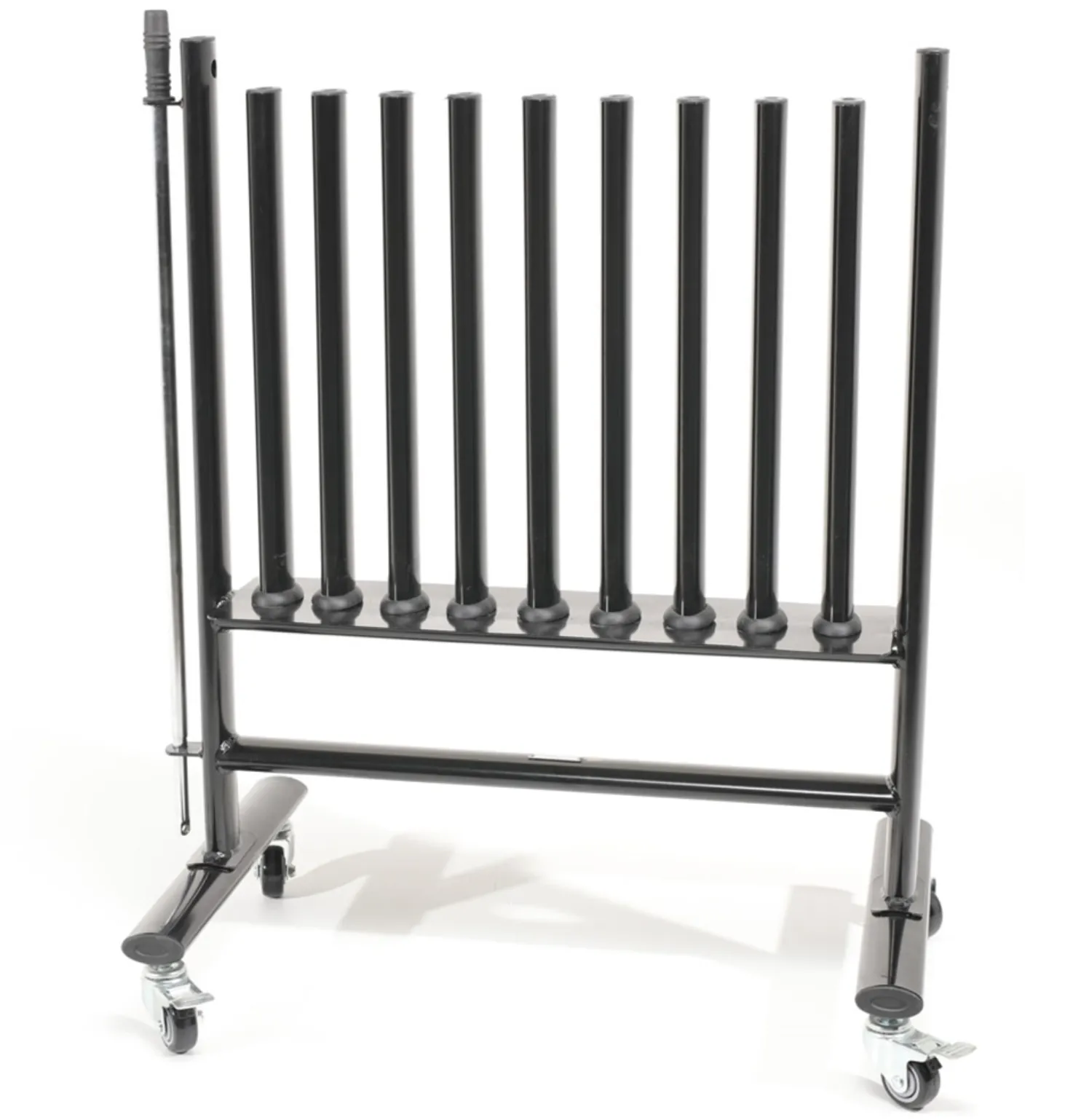 Power Systems Premium Dumbbell Storage Rack, with 44 Black Neoprene Pairs DB