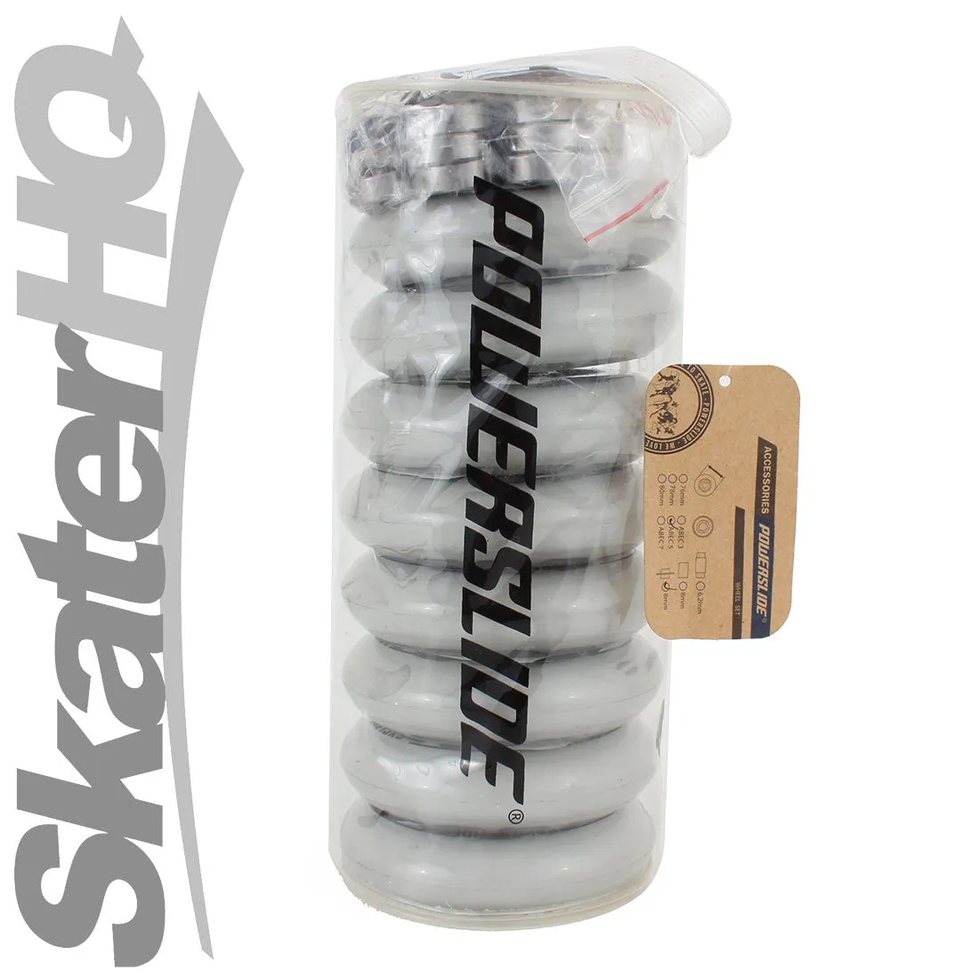 Powerslide Cyclone 90mm 8pk w/ Bearings & Spacers