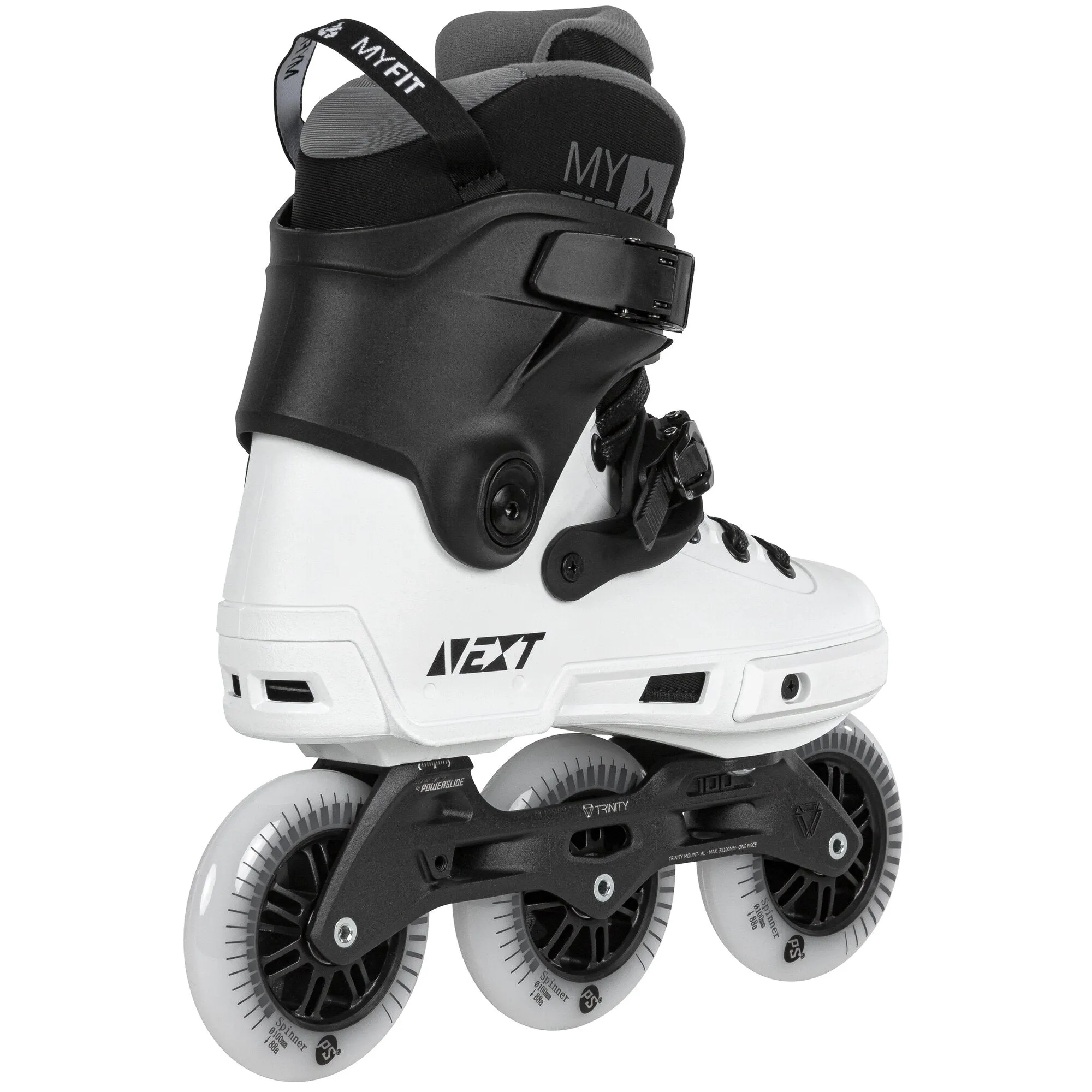 Powerslide Next 100 - Black/White