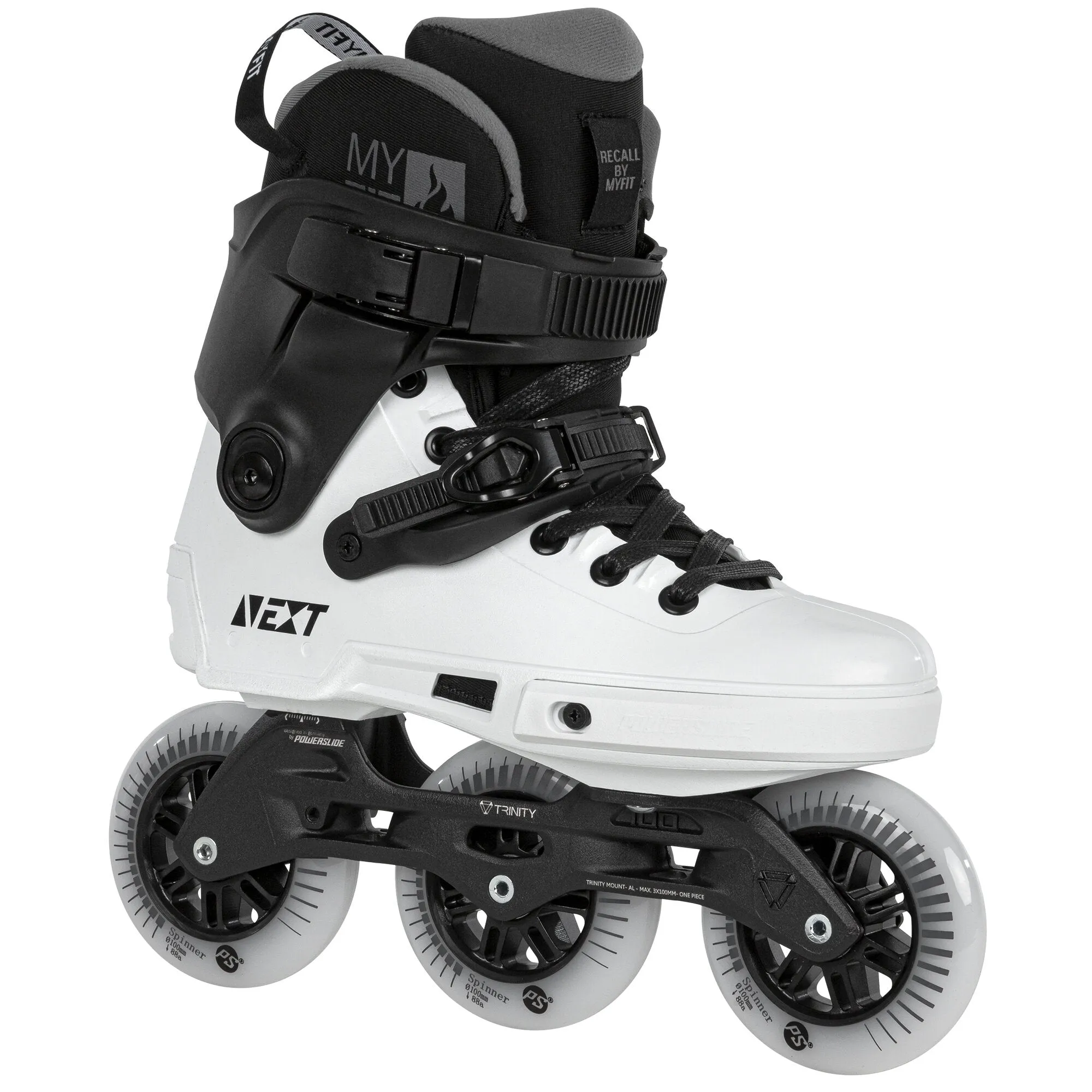 Powerslide Next 100 - Black/White