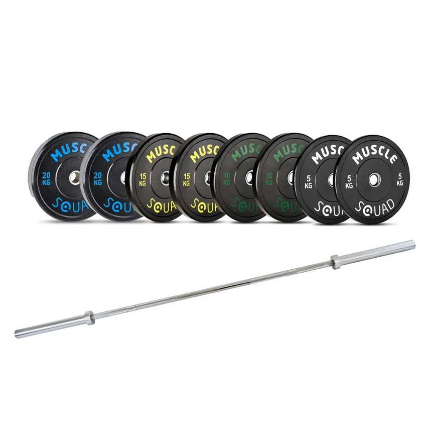 Rubber Bumper Olympic Weight Plates