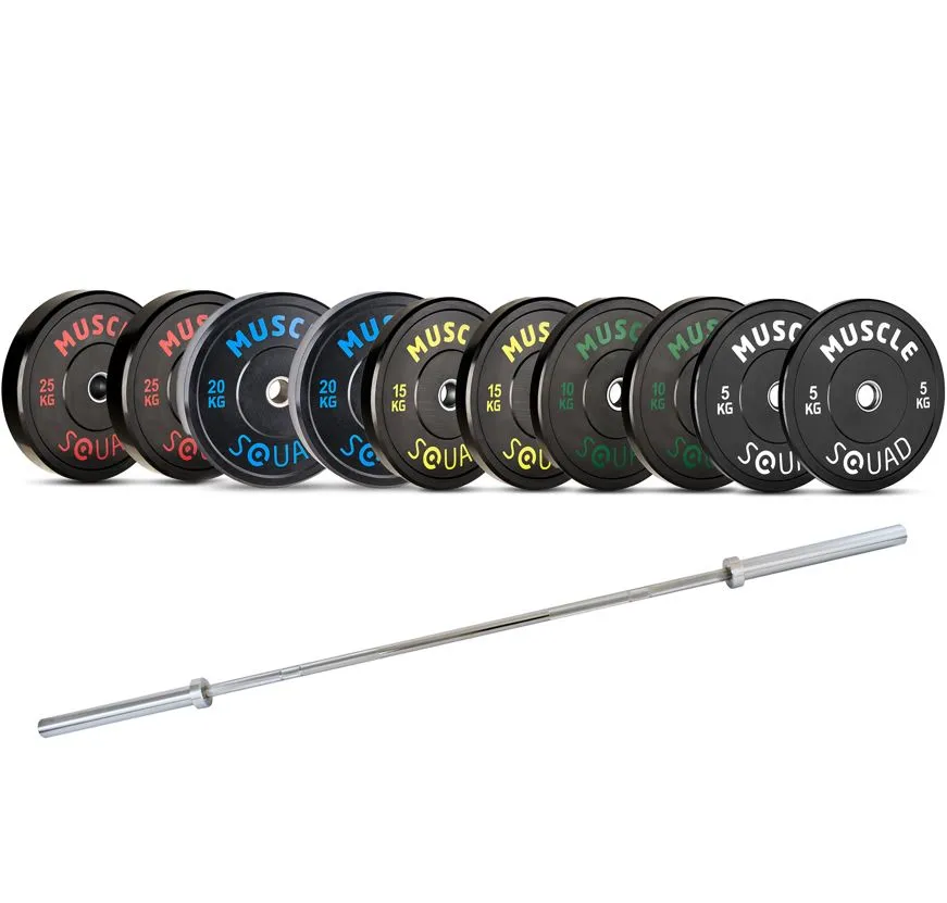 Rubber Bumper Olympic Weight Plates