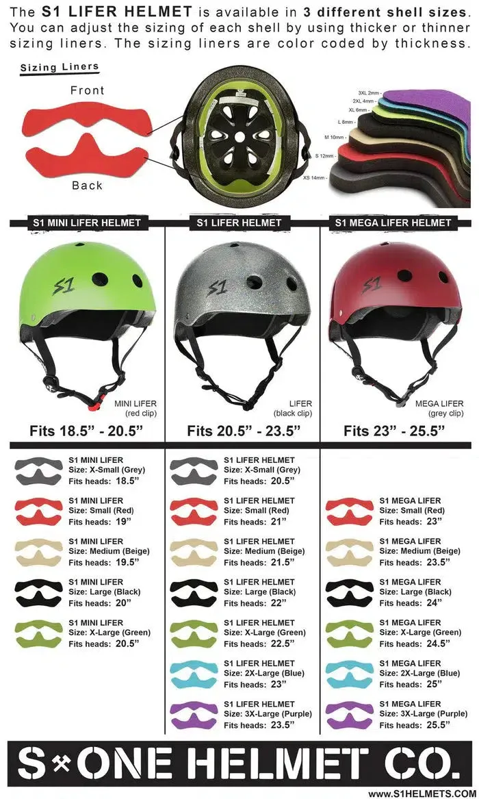 S-One Lifer Helmet / Boyd Hilder Black/Grey Fade