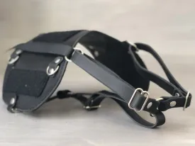 Service Dog Custom Leather Vest and Cape