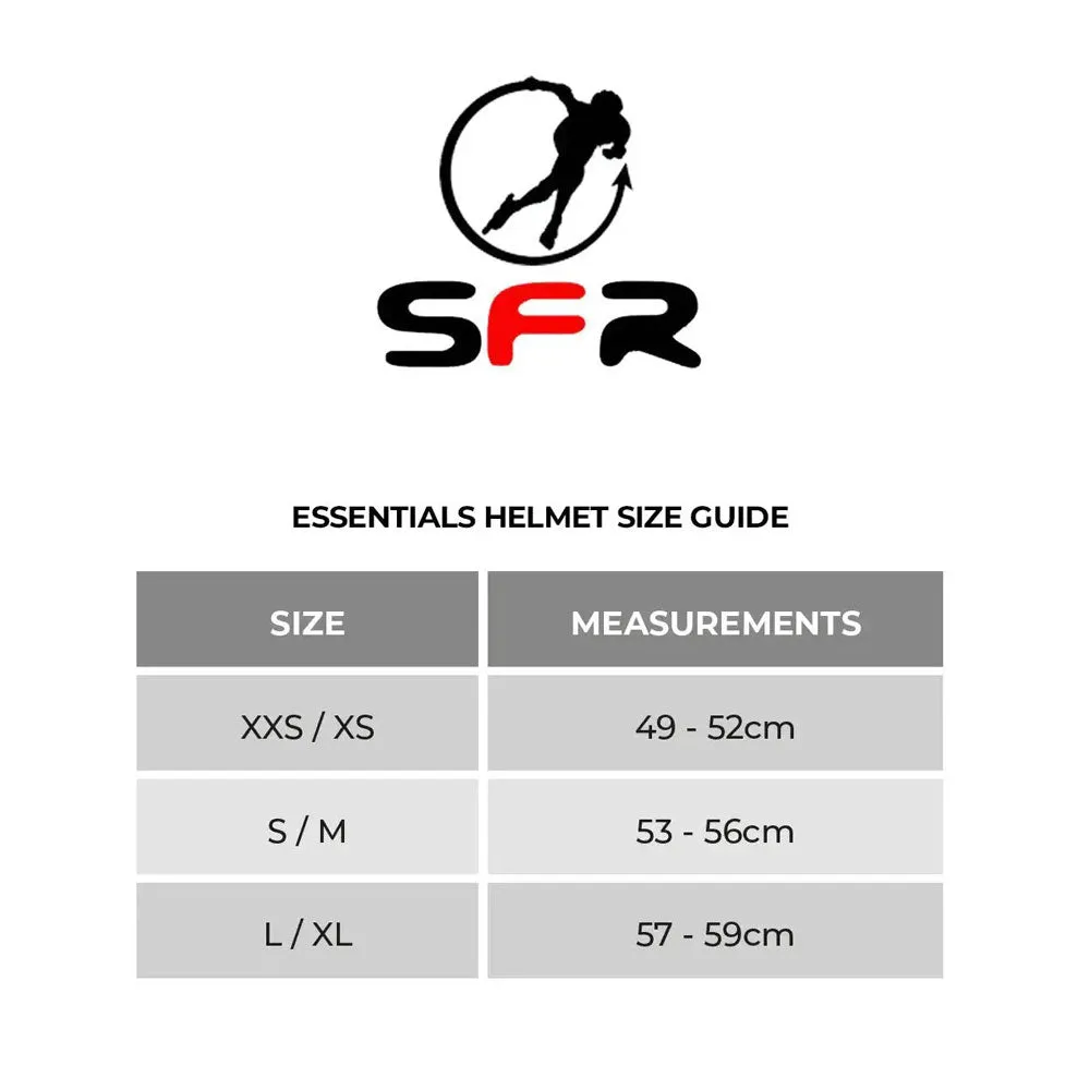 SFR Essentials Skateboard Bmx Helmet Metallic Red