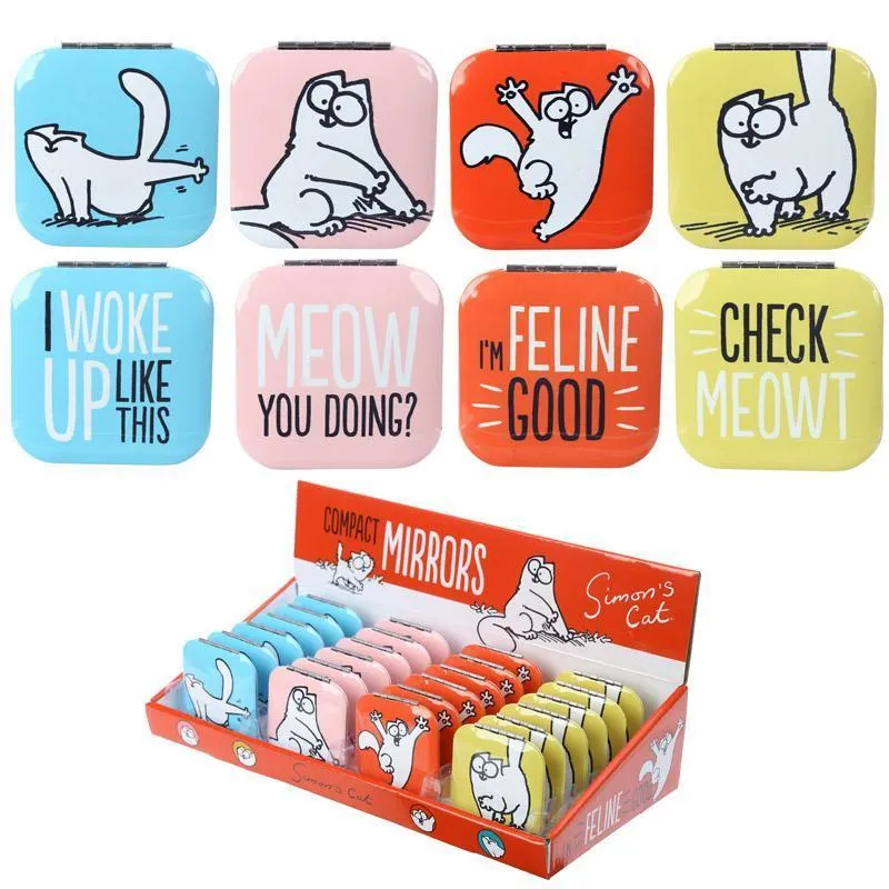 Simon's Cat Compact Mirror - Cat Design