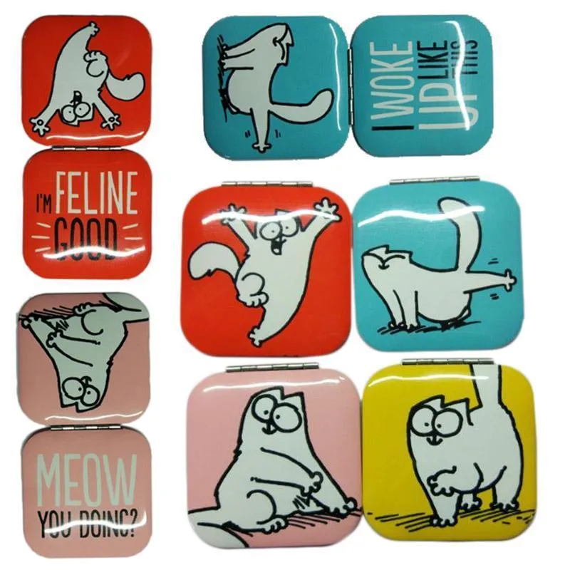 Simon's Cat Compact Mirror - Cat Design