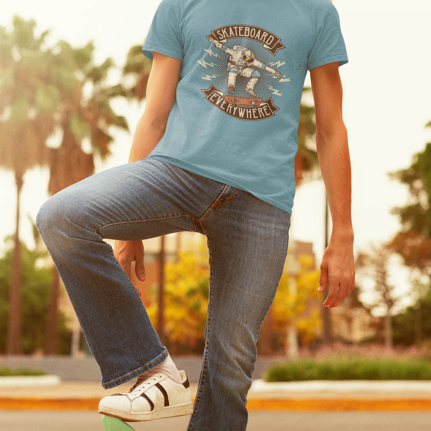 Skateboard Everywhere T-Shirt