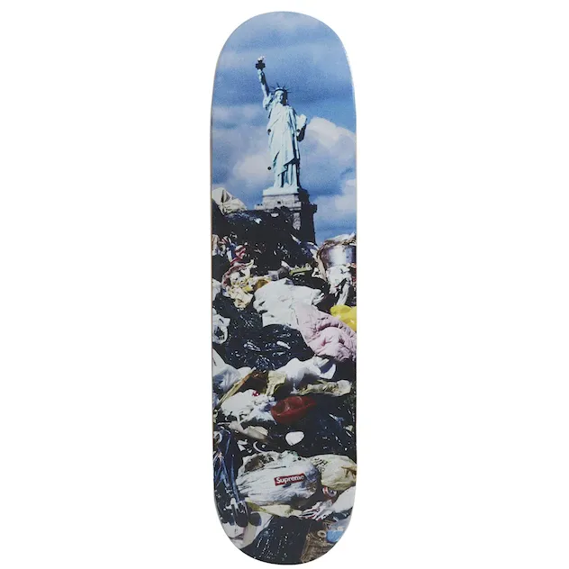 Supreme Trash Skateboard Deck Multicolor