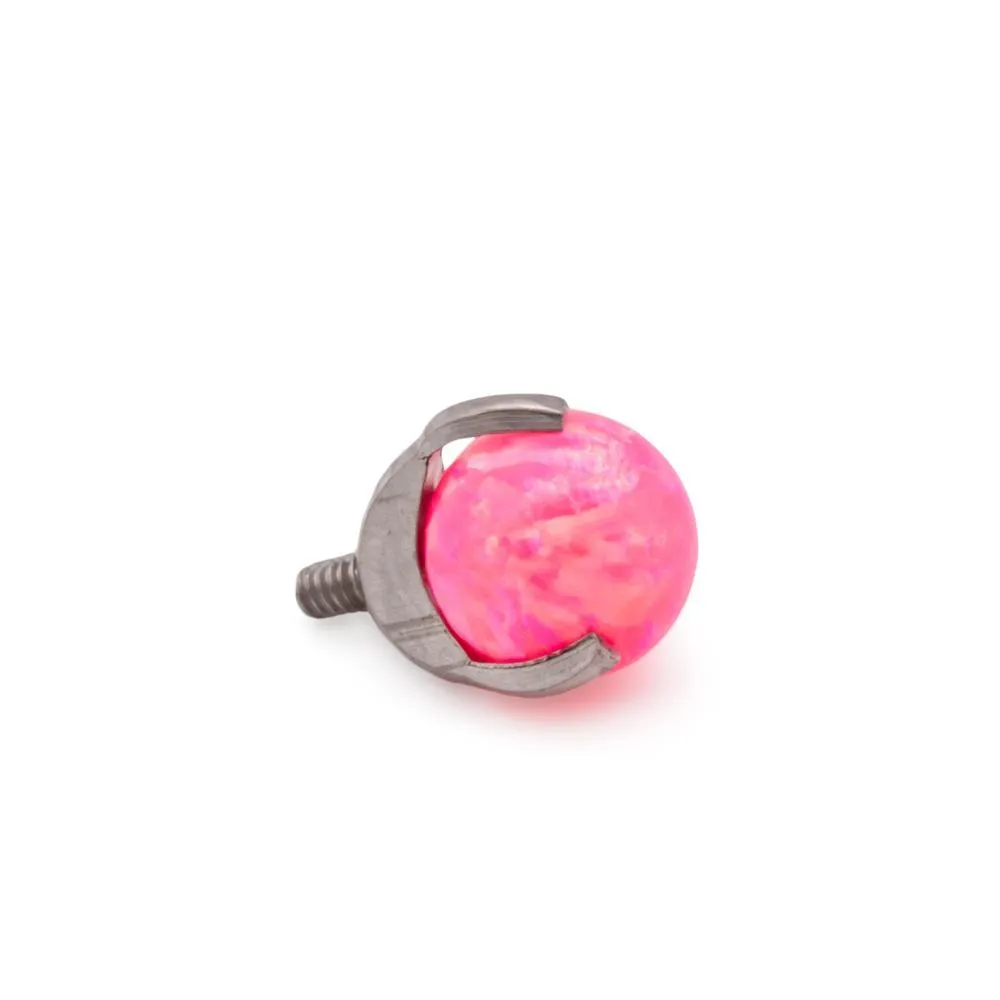 Tilum 14g-12g Internal 5mm Prong-Set Opal Ball - Price Per 1