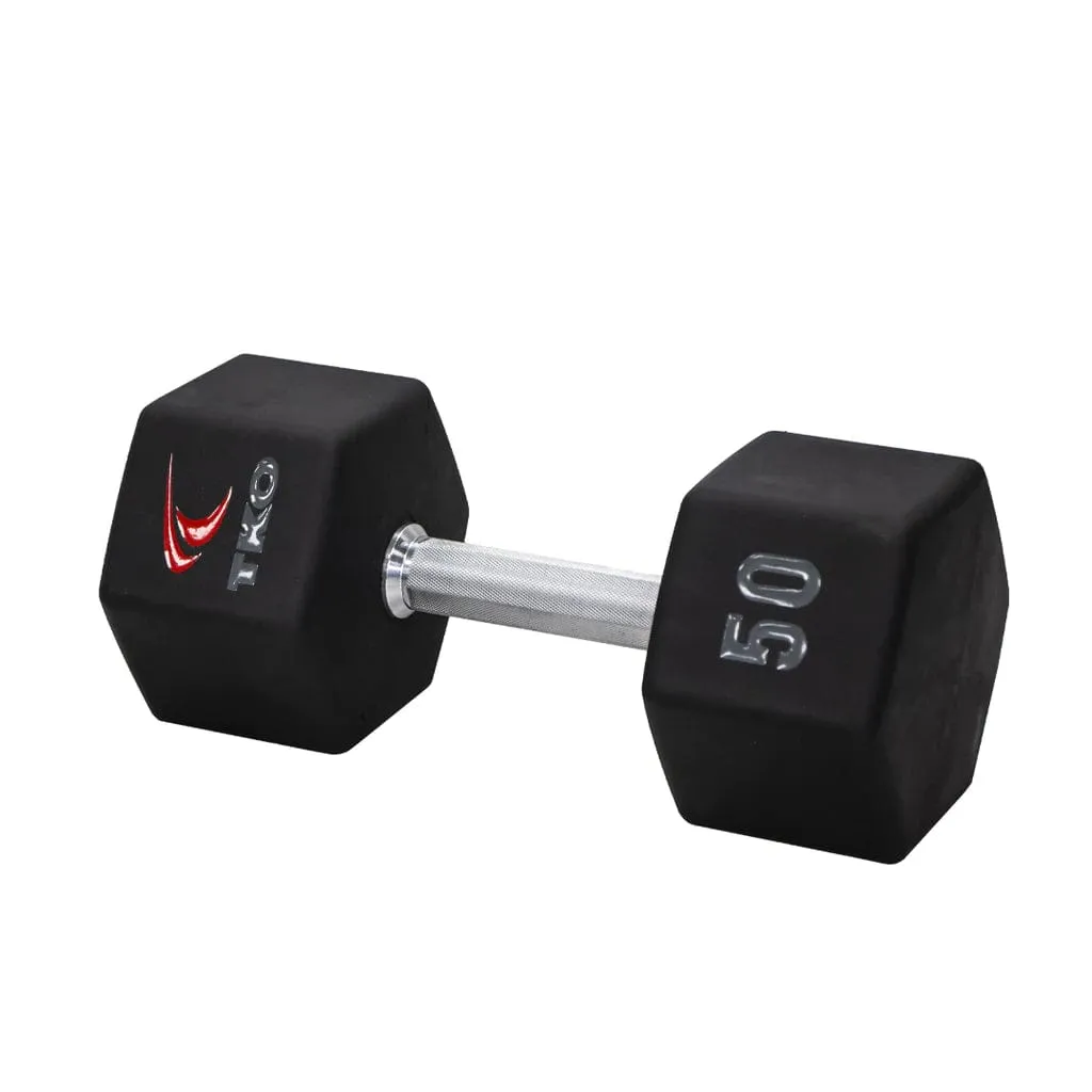 TKO Tri-Grip Urethane Hex Dumbbell Sets 816TXU