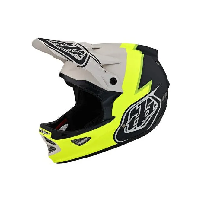 TLD 23 D3 AS Fiberlite Helmet / Volt Flo Yellow