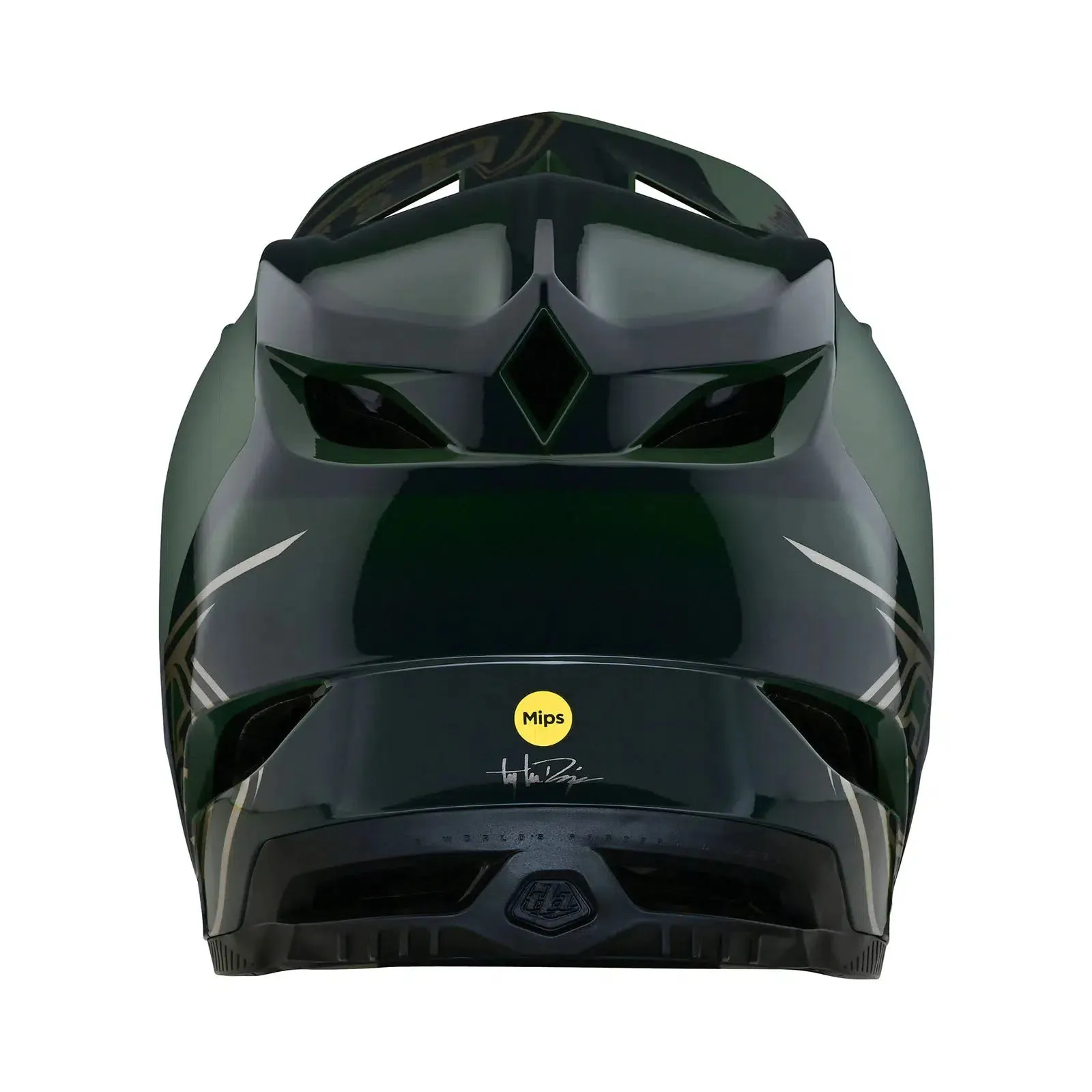 TLD D4 AS Polyacrylite Helmet W/MIPS Shadow Olive