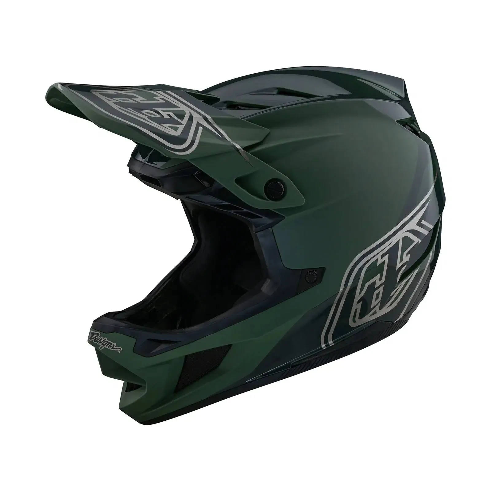 TLD D4 AS Polyacrylite Helmet W/MIPS Shadow Olive